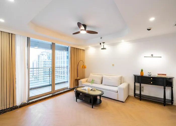 Tianzifang Sun Moonlight Fine Decoration Large Two-Bedroom